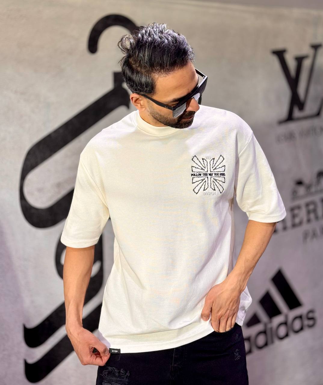 تیشرت پنبه بیسکوییتی