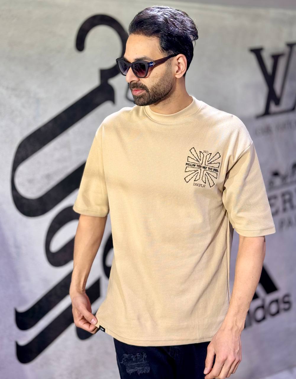 تیشرت پنبه بیسکوییتی